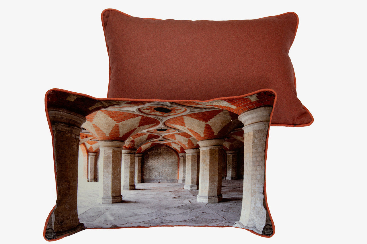 Subway, velvet cushion