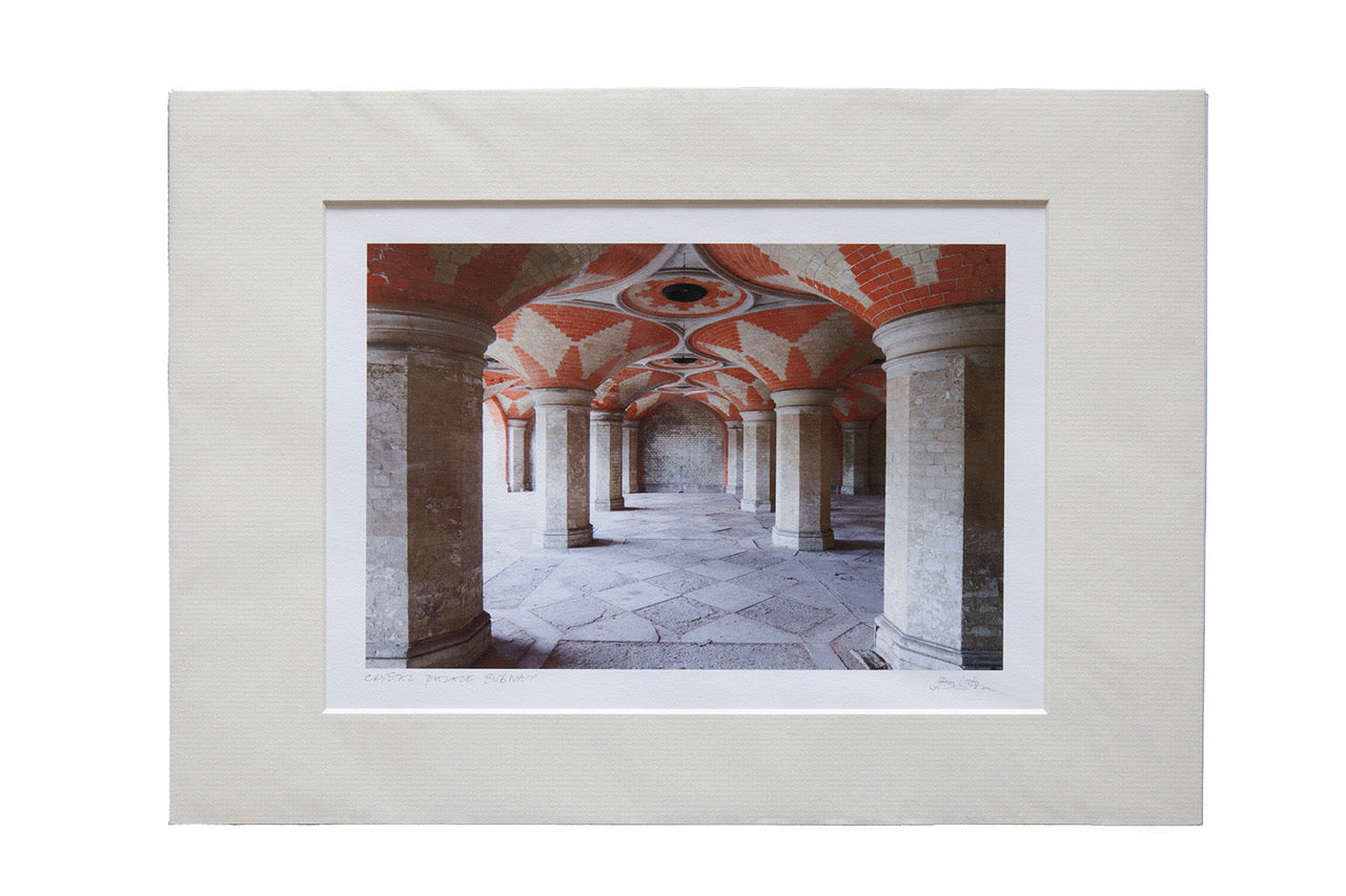 Crystal Palace Subway, mounted print